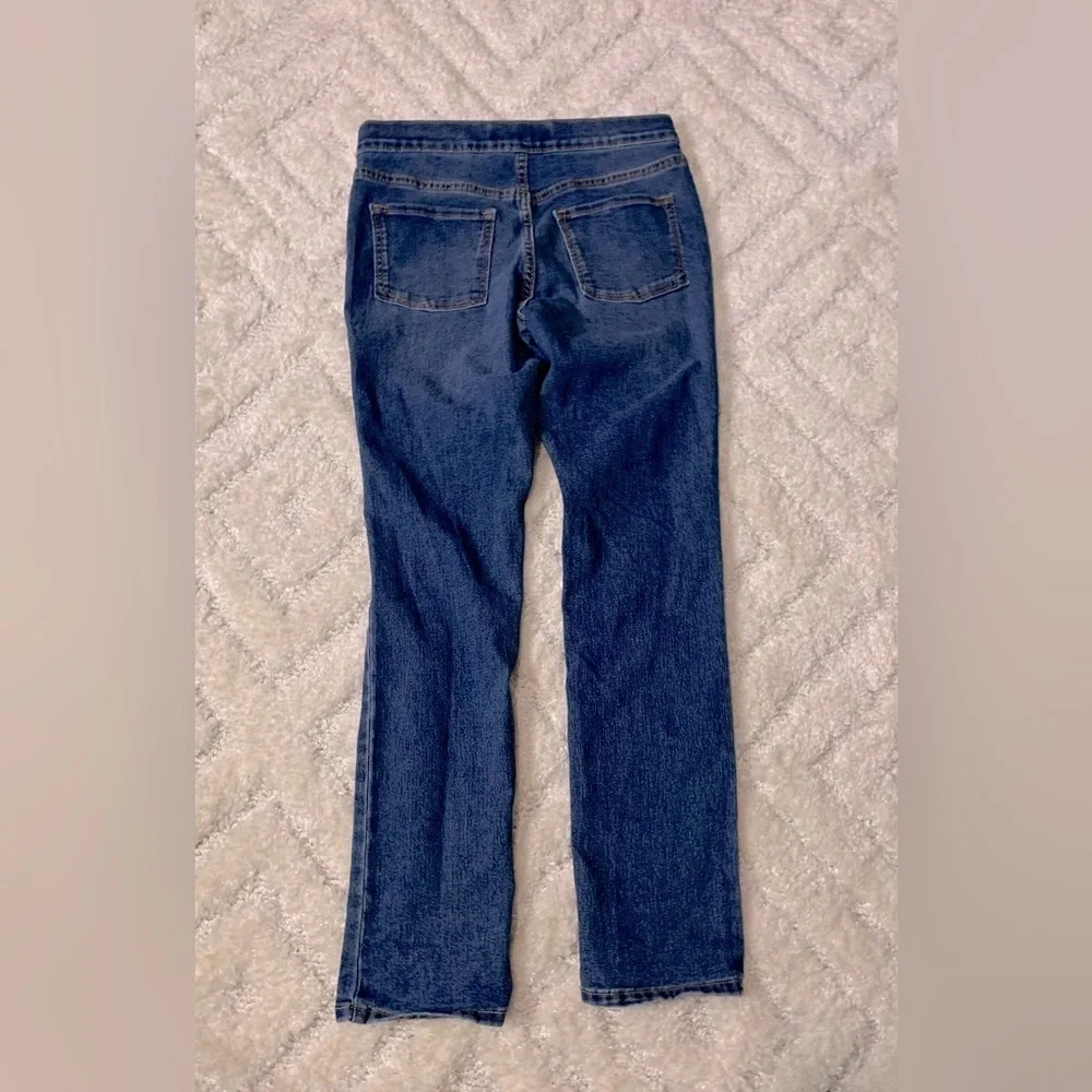 Old Navy Built-In Tough Pull-On Skinny Jeans Girls XL 14 Blue